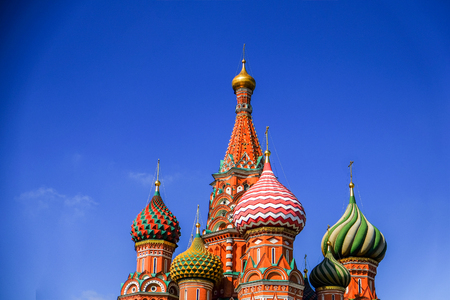 St. Basil (Cathedral of the Protection of the Virgin on the Ditch) Moscowの写真素材