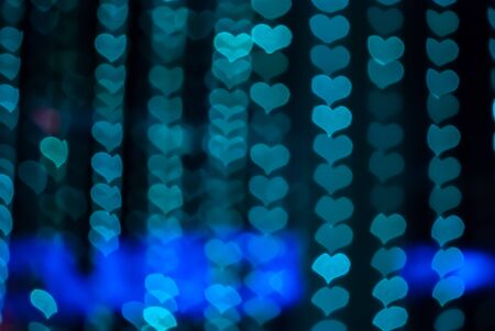 hearts, colorful background, out of focusの写真素材