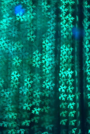 snowflakes, colorful background, out of focusの写真素材