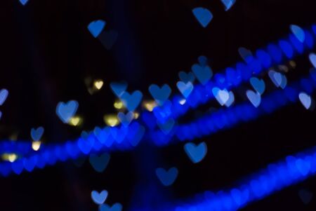 hearts, colorful background, out of focusの写真素材