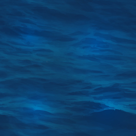 Vector realistic water texture. Seamless pattern to use as a background for websites or other media. Seamless tile to make endless water surface texture.のイラスト素材