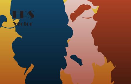 Image of flowing ink. Stylish background texture for presentation or cover with a space for text. Grungy decorative texture.のイラスト素材