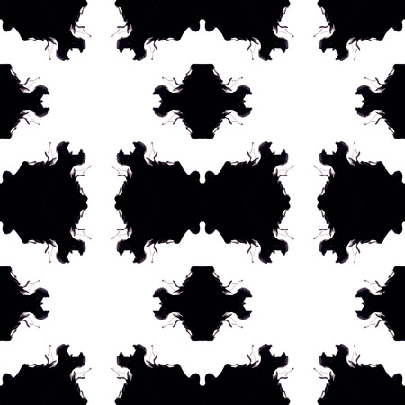 Abstract kaleidoscopic pattern. Seamless tiles with symmetrical pattern. Colorful background template for different design uses.のイラスト素材