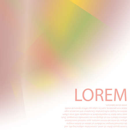Colorful background with soft gradients and lines. Abstract texture with blurred and geometrical shapes. Stylish desighn element.のイラスト素材