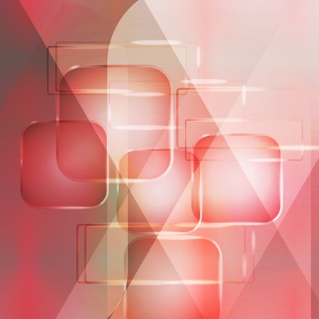 Background texture with glowing frames and splines for themes of science, computers and technologyのイラスト素材