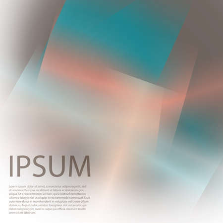 Colorful background with soft gradients and lines. Abstract texture with blurred and geometrical shapes. Stylish desighn element.のイラスト素材