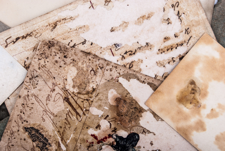 Aged paper background.の写真素材