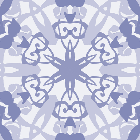 Big snowflake. Abstract background texture for New Year and Christmas. Beautiful symmetrical pattern.のイラスト素材