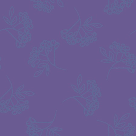 Seamless pattern with hand drawn leaves.のイラスト素材