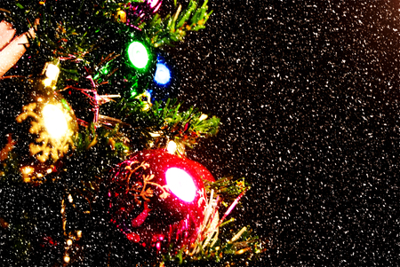 christmas tree decorationの写真素材