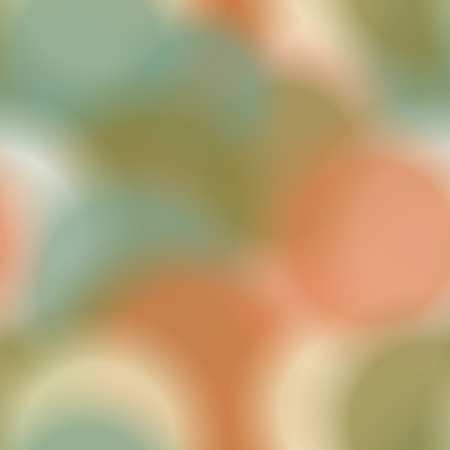 Seamless pattern with colorful blurred circles.  Background tile for winter holidays. Abstract texture template.のイラスト素材