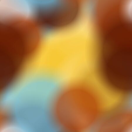 Seamless pattern with colorful blurred circles.  Background tile for winter holidays. Abstract texture template.のイラスト素材