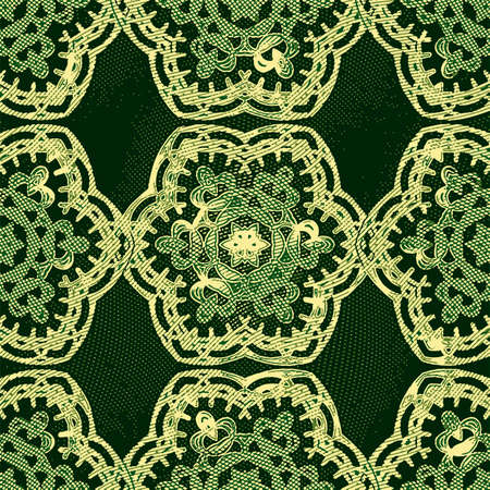 Symmetrical engraved ornamentの写真素材
