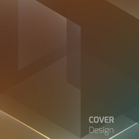 Stylish colorful background with soft gradients and lines. Background texture with blurred and geometrical shapes. Abstract background for apps, presentations or corporate use.のイラスト素材