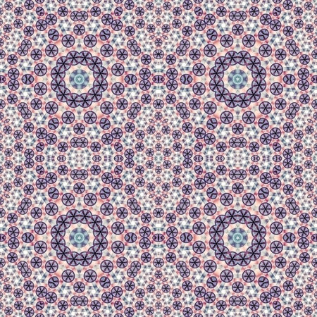 Abstract kaleidoscopic pattern. Seamless tiles with symmetrical pattern. Colorful background...