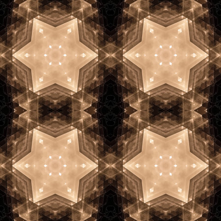 Abstract kaleidoscopic pattern. Seamless tiles with symmetrical pattern. Colorful background...