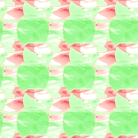 Seamless pattern with colorful and grungy elements.