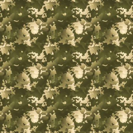 Modern camouflage pattern. Seamless background tile for military clothing prints, vehicles and game design.の写真素材