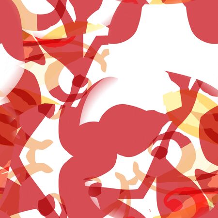 Digitally created seamless colorful texture. Abstract background for use in web projects and printed media. Grungy tile, design element for wallpapers and wrapping papers.のイラスト素材