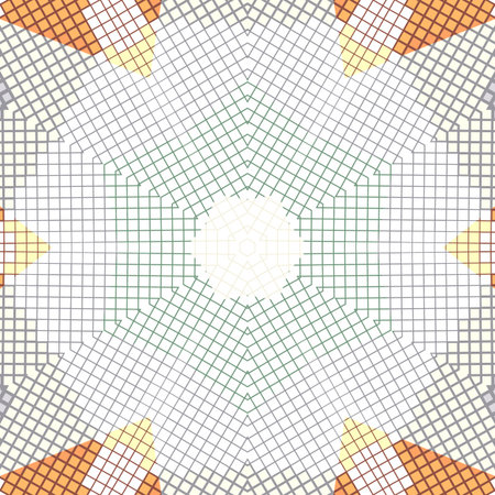 Flat ethnic seamless pattern. Colorful geometrical ornament tiles. For different design uses, as...