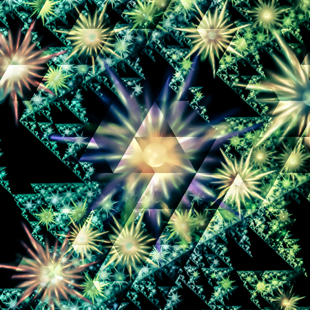 Digitally recreated watercolor flower texture. Abstract background for use in web projects and printed media.の写真素材