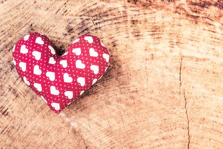 heart in basketの写真素材