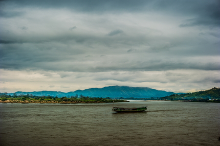 Chiangsaen, Chiangrai in Thailandの写真素材