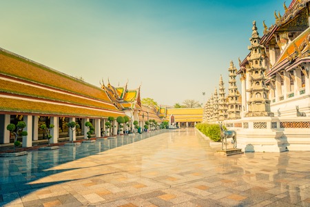 The Chapel of Wat Suthat.の写真素材