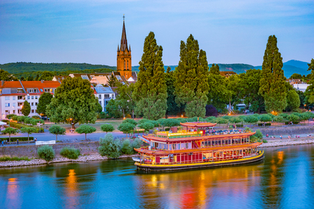 Skyline of Bonn, Germanyの写真素材