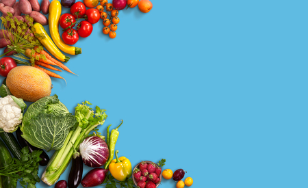 Super food backgroundの写真素材
