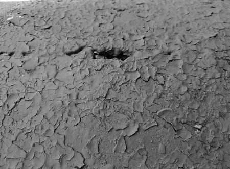Beautiful texture of old cracked paintの写真素材