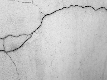 beautiful cracks in concrete or plaster in cracksの写真素材