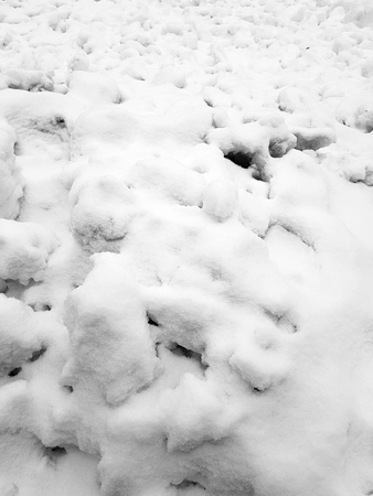 Beautiful gradient background banner for text - texture of uneven snow in winterの写真素材