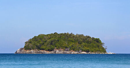 Tropical, green island in Thailandの写真素材