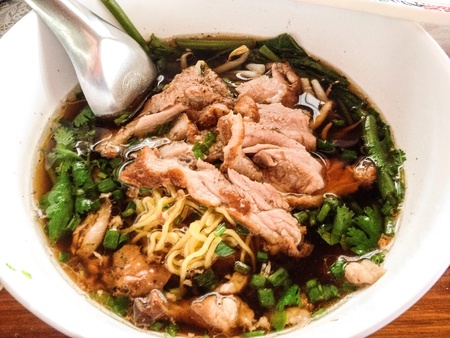 Duck noodle soupの素材