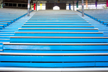The sport seat grandstand stadiumの写真素材