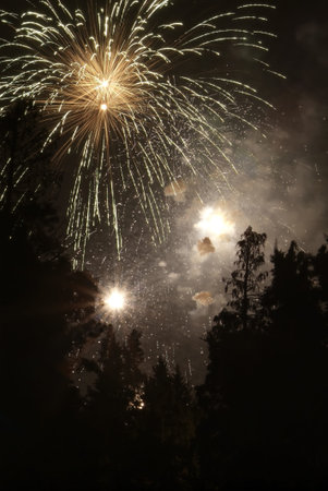 fireworks in festivals