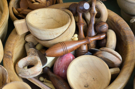 artiginato woodの写真素材