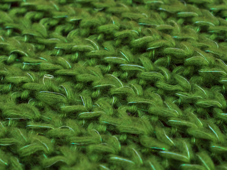 Green woolの写真素材