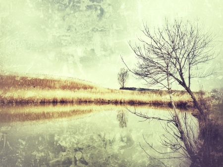 Vintage beachの写真素材