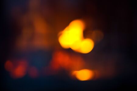 Abstract Christmas fireplaceの写真素材