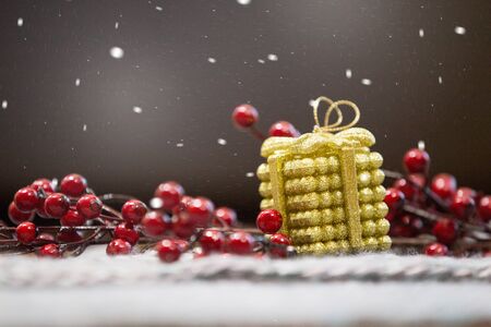 Christmas giftの写真素材