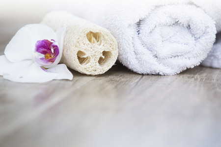 Spa and wellness settingの写真素材