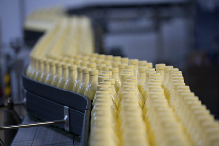 Milk factoryの写真素材