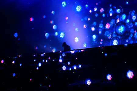 Dj, nightlife conceptの写真素材