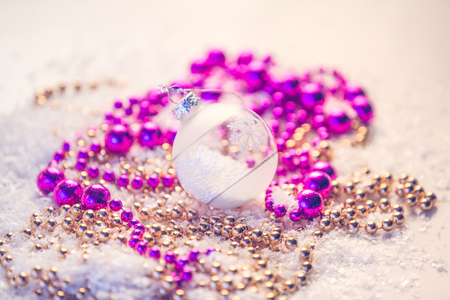 Christmas decoration backgroundの写真素材