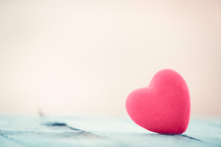 Red heart St. Valentine backgroundの写真素材