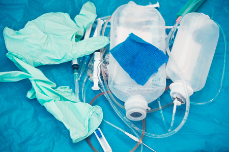 Medical waste management backgroundの写真素材