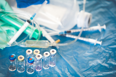 Medical waste management backgroundの写真素材