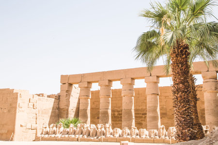 Karnak Temple Complex in Theba, Egypt